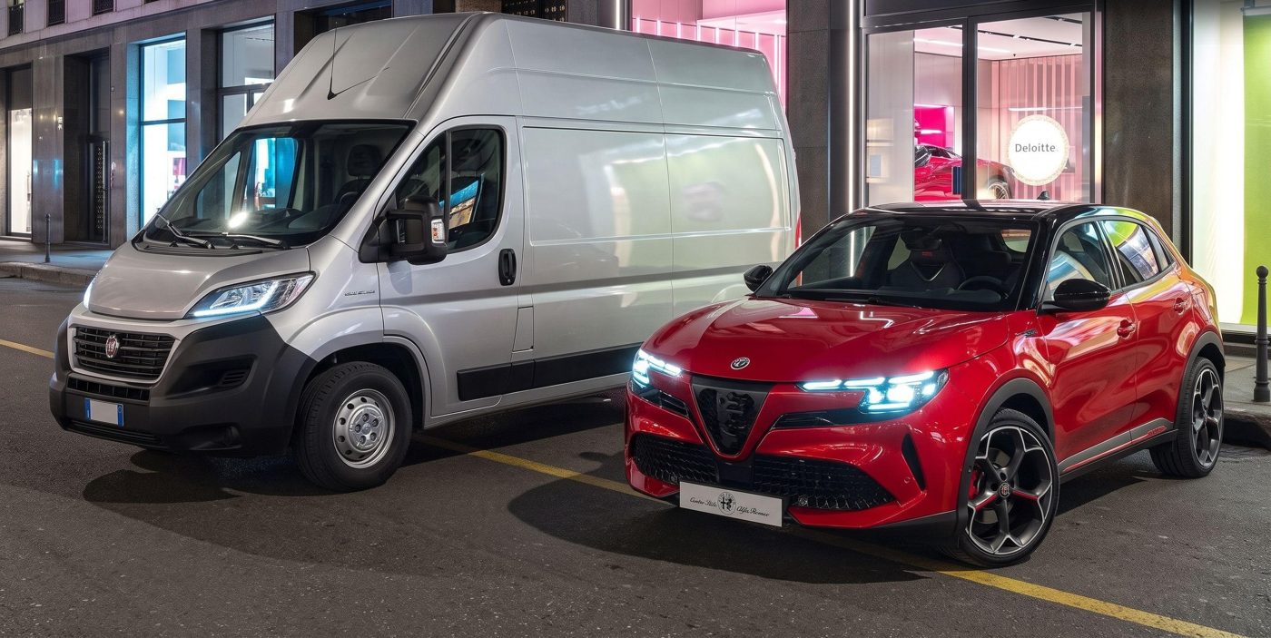 Flotta Palumbo Noleggi - Fiat Ducato e Alfa Romeo Junior